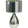 Lamp PULSAR Lampada da tavolo dalla forma originale di colore silver 60 watt E27