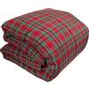 Nausica TRAPUNTA invernale 2 piazze matrimoniale Nausica Tartan scozzese