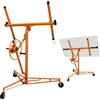TANIASHOP Carrello Alzalastre Cartongesso Telescopico Solleva Pannelli 3.35mt Max 68Kg