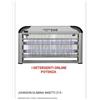 JOHNSON ZANZARIERA ELETTRICA JOHNSON MODELLO Z15 2x15 WATT