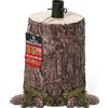BAKAJI Base Supporto per Albero di Natale Tronco Natalizio 55 cm Realistico Universale