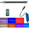 EDEN LAMPADA ACQUARIO IMMERSIONE DECORATIVA T4 LED RGB TELECOMANDO 25CM 1.5W VENTOSE