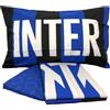 hermet Completo Lenzuola singolo squadre calcio F.C Internazionale Inter Juve Milan