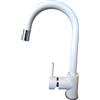 Paini Rubinetto Miscelatore Cucina Canna Alta Estraibile Paini Bianco 78BY591ABSPA#