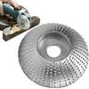 TANIASHOP DISCO PER SMERIGLIATRICE ANGOLARE RASPA LEVIGATURA INTAGLIO LEGNO 100MM 66015