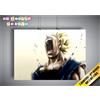 Sans marque/Générique Locandina Dragon Ball Vegeta Super Saiyan Anime Wall