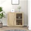 vidaXL Mobiletto Credenza Cassettiera Arredo Casa 80x40x75 cm Colori Diversi vidaXL