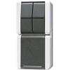 JUNG 875W Interruttore elettrico Interruttore a chiave Nero - Bianco (875W)
