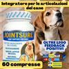 JOINTSURE Integratore articolazioni cane JOINTSURE integratore naturale cane migliori integratori cani anziani rigenerant