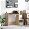 vidaXL Scrivania con cassetto con lo scaffale Legno ingegnerizzato per Laptop vidaXL