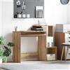vidaXL Scrivania con cassetto con lo scaffale Legno ingegnerizzato per Laptop vidaXL