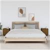 vidaXL Mobile Comodino in Legno Massello di Pino 40x34x45 cm Colori Diversi vidaXL
