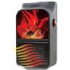 SC0 STUFA RISCALDATORE ELETTRICA CON FILO TERMOVENTILATORE 900W CAMINO FUOCO