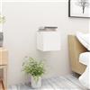 vidaXL 1/2 pz Comodino Rovere Sonoma 30,5x30x30 cm Truciolato Colori Diversi vidaXL