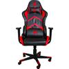 Xtreme MX15 Sedia da Gaming con Seduta imbottita colore Nero e Rosso XTREME90554 Xtreme