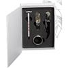 RENOIR SET VINO SOMMELIER 4 PZ TERMOMETRO CAVATAPPI SALVAGOCCIA VERSATORE RISTORANTE