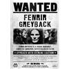 Set Locandina Wanted Harry Potter Hermione Ron Weasley Dumbledore A4/A3