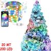 SC0 STRISCIA 200 LED 20MT BLUETOOTH RGB SMART APP LUCI DI NATALE IP20 ALBERO