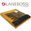 Lanerossi Plaid in misto cashmere con frange di LANEROSSI Art. SAVOIA Var. 03 ARANCIO - cm