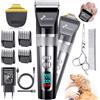 Does not apply 4-In-1 Tosatrice Silenziosa per Cani Professionale, Rasoio per Cani 7000 RPM, Ki