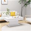 vidaXL Mobile di Tavolino da Salotto in Truciolato 96x50x45 cm Colori Diversi vidaXL