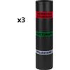 FORTUNATO Guaina Bituminosa Poliestere 4 mm Impermeabilizzante CASASCIUTTA 3 Rotoli 1x10 m