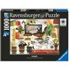 Ravensburger - Puzzle Eames design classics, 1000 Pezzi, Idea regalo cqlu