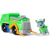 Spin Master PAW Patrol , Camion per la Raccolta di Rifiuti di Rocky, Veicolo e Personaggio R