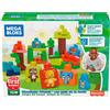MATTEL Mega Bloks First Builders Amici del Bosco Bio Contiene 70 Blocchi da Costruzione
