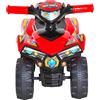 DecHome Macchina Elettrica Bambini Quad Elettrico Suoni e Luci 1+ Rosso 370054