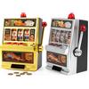 BAKAJI Salvadanaio Slot Machine Las Vegas Giocattolo Arcade 24x16x30cm Colori Assortiti