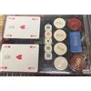 dal negro set da poker - carte + 5 dadi + fiches - dal negro