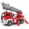 Bruder Camion dei Pompieri MAN TGA con Sirena e Getto Veicolo Giocattolo 1:16 4+
