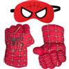 X3 COPPIE GUANTI BOXE PUGNI BAMBINI HERO MARVEL Captain America Spider Man Hulk