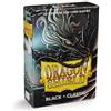 Dragon Shield Sleeves Japanese (Yu-Gi-Oh) - Black Classic - NEW