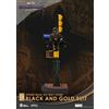 BEAST KINGDOM Diorama Stage-102-Spider-Man: No Way Home-Tuta nera e oro