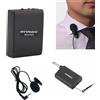 ARRANGO MICROFONO WIRELESS LAVALIER SENZA FILI FM DJ KARAOKE CLIP PULCE CRAVATTA 47923
