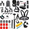 Kit GoPro Accessori Action Cam per tutte le Go pro Hero black session Dji Osmo