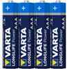 Varta Batteria Varta Alk. Micro AAA LR03 1.5V Longlife Power Shrink. (confezione da 4)