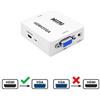 Z ADATTATORE MINI CONVERTITORE DIGITALE HDMI VGA ANALOGICA AUDIO JACK 3.5MM E-012