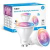 Tapo L630 Lampadina WiFi Intelligente LED Smart GU10 2-Pack, RGBW Multicolore, 1