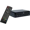 NEW MAJESTIC Decoder Digitale Terrestre DVB-T2 HEVC MPEG-4 DVB-T HD Nero DEC-665HD Majestic