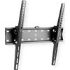 VALUE Supporto a parete per TV VALUE distanza dalla parete 27 mm nero inclinabile (17.