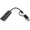 MediaMondo ICY BOX IB-LAN301-C3 Ethernet 2500 Mbit/s (Adapter IcyBox USB3.2 Gen1 Type-A, Ty