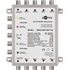 Wentronic Multiswitch SAT passivo Goobay 5 ingressi / 8 uscite argento - distributore per