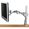 VALUE Braccio per monitor singolo, 4 snodi, morsetto da scrivania