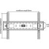 InLine Staffa da parete per TFT / LCD / LED / plasma 32-70 max.75kg