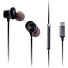 Panasonic Cuffie con Filo Auricolari InEar USB-C Bassi Potenti Nero RP-TCM225DEK