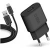 Sbs Caricabatteria microUSB Kit di ricarica microUSB da viaggio TETRKITMIC1ASTD