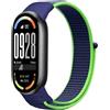 Does not apply Cinturino in Nylon Xiaomi Mi Band 10 9 8 a strappo traspirante